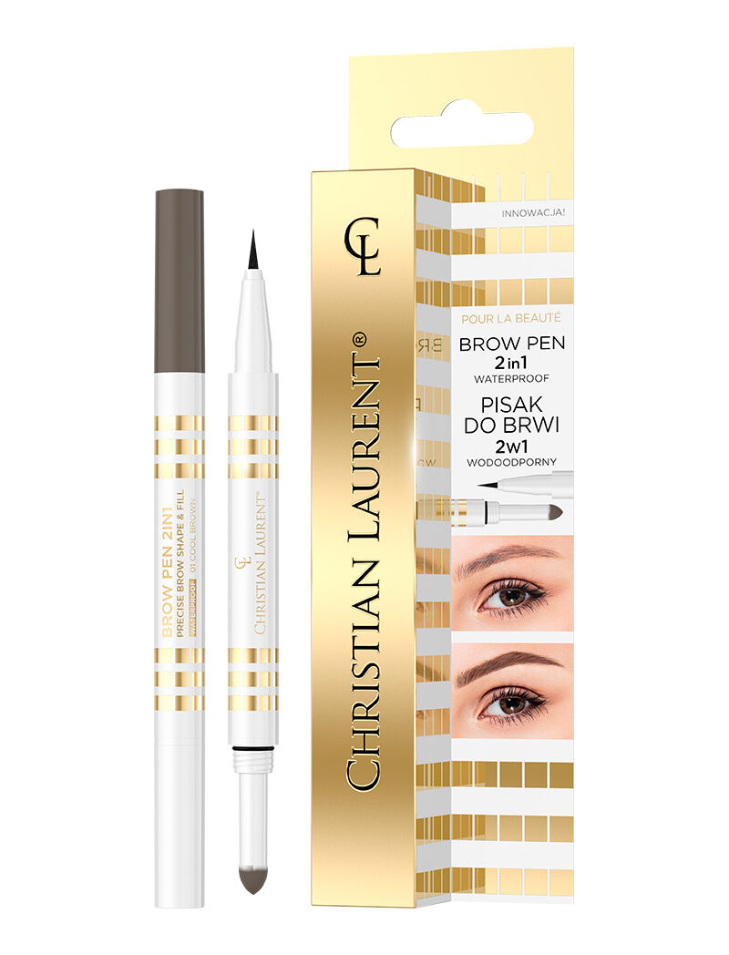 Christian Laurent Pour La Beaute wenkbrauwpen 2in1