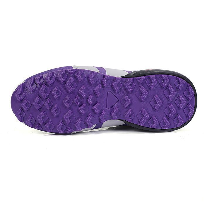 Damen-Wanderschuhe - HENRVIEG - Wasserdicht, atmungsaktiv und bequem - Grau/Lila