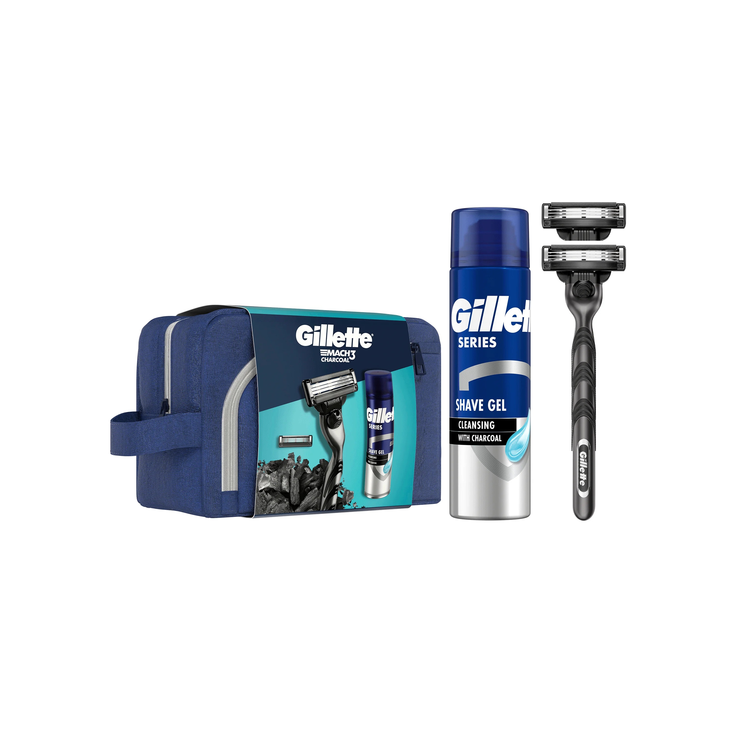 GILLETTE Gillette Mach3 Perfect Beard scheermes cadeauset