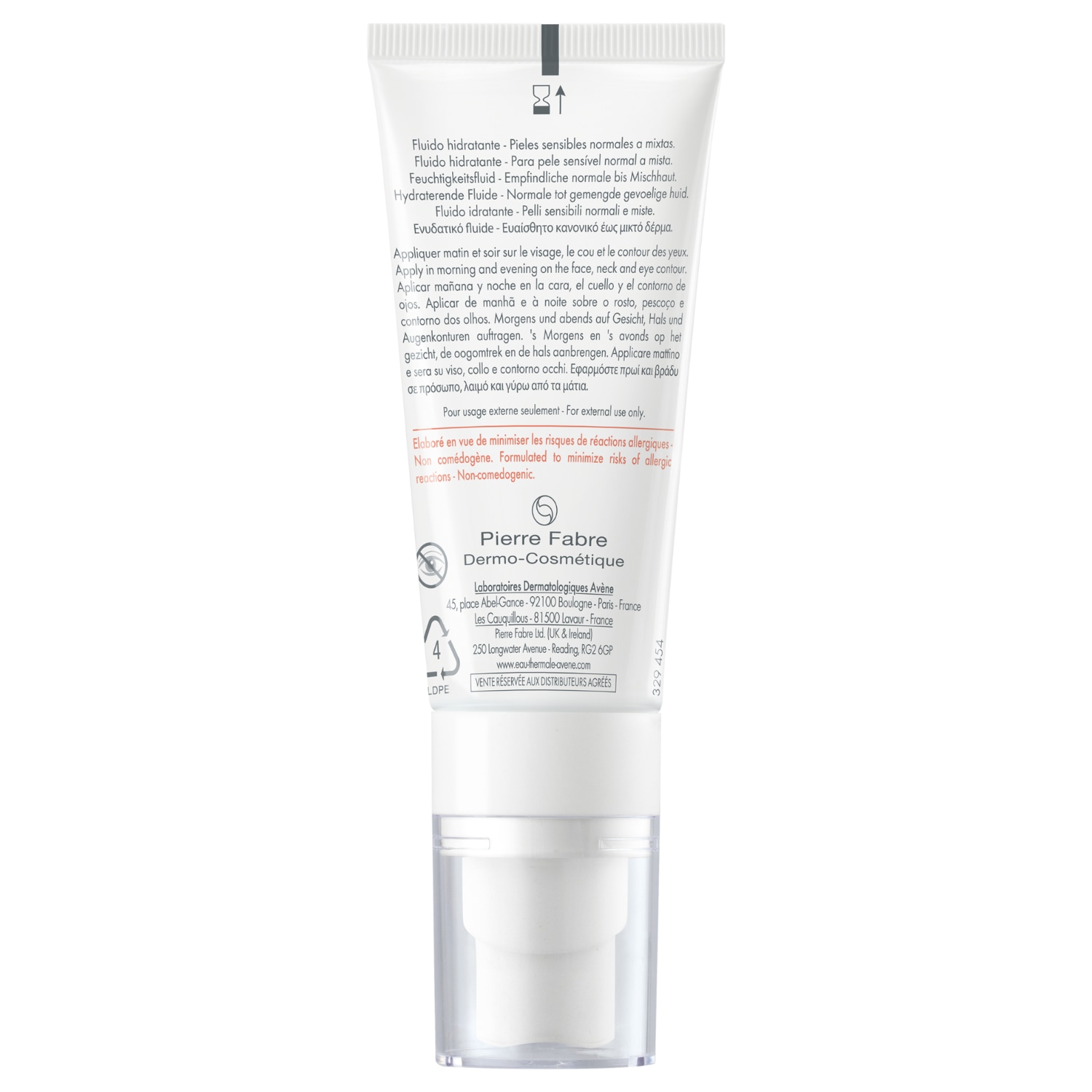 Avène Tolérance Hydra-10 Ενυδατική Κρέμα Προσώπου – 40 ml