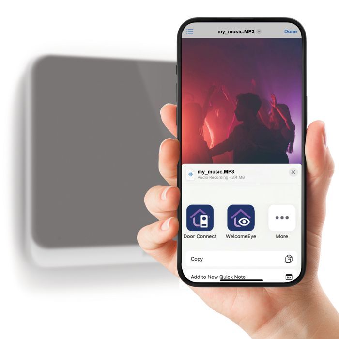 Moniteur supplémentaire pour le visiophone Philips WelcomeEye Connect 3 vision 3K - Philips - 531048