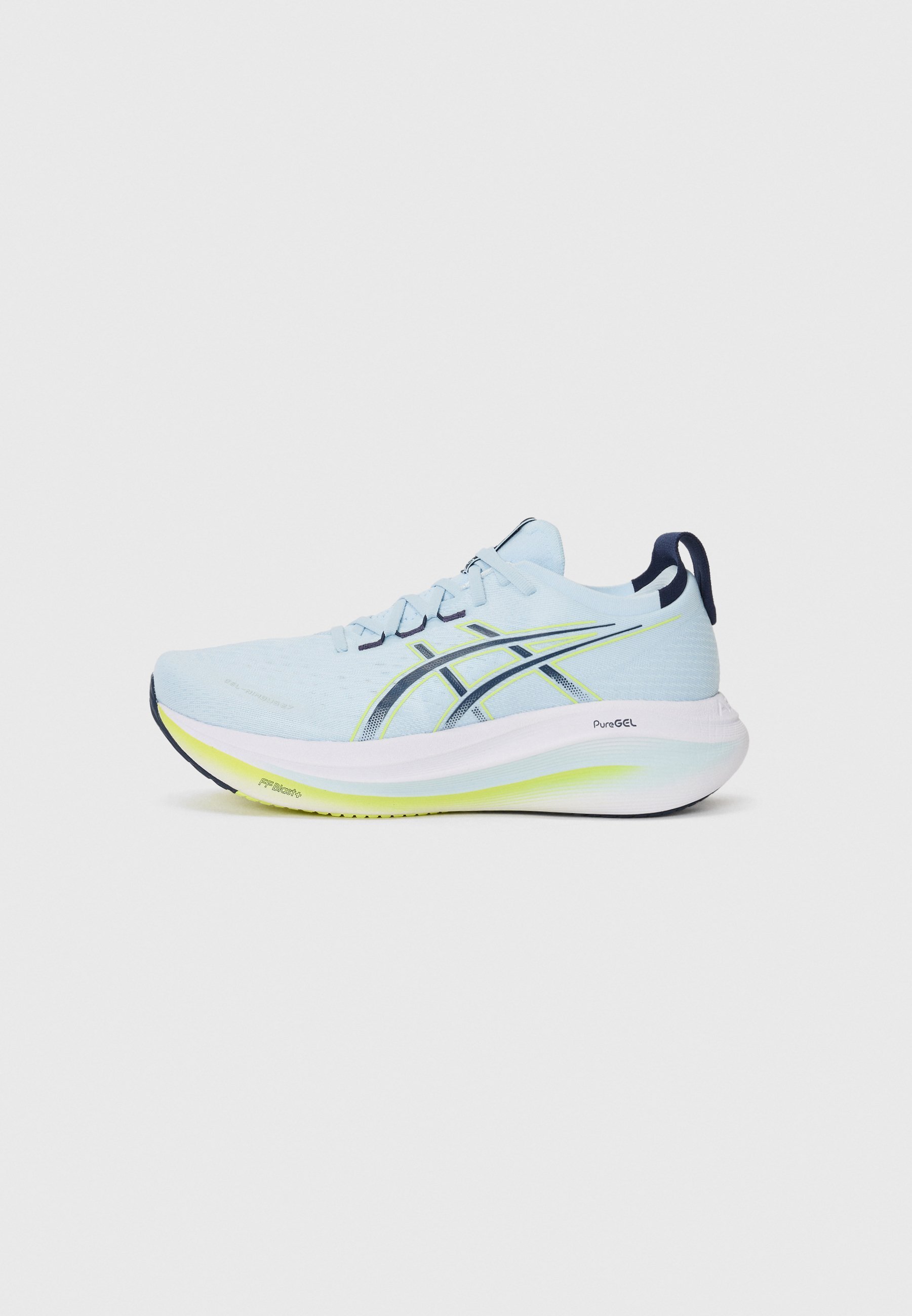 ASICS GEL NIMBUS 27 - Hardloopschoenen voor op de weg - sky/midnight