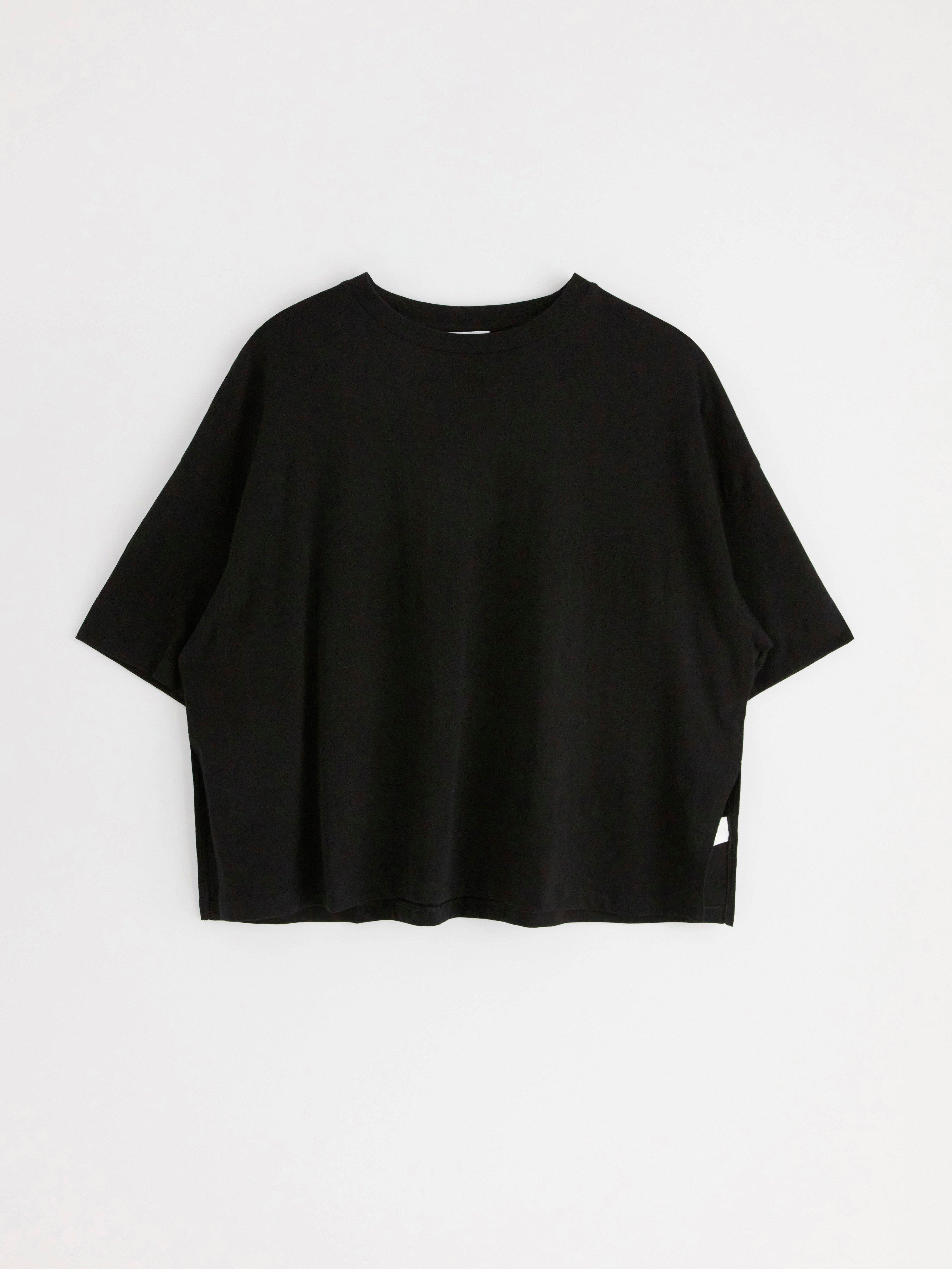 Camiseta MOM i bomull Negra