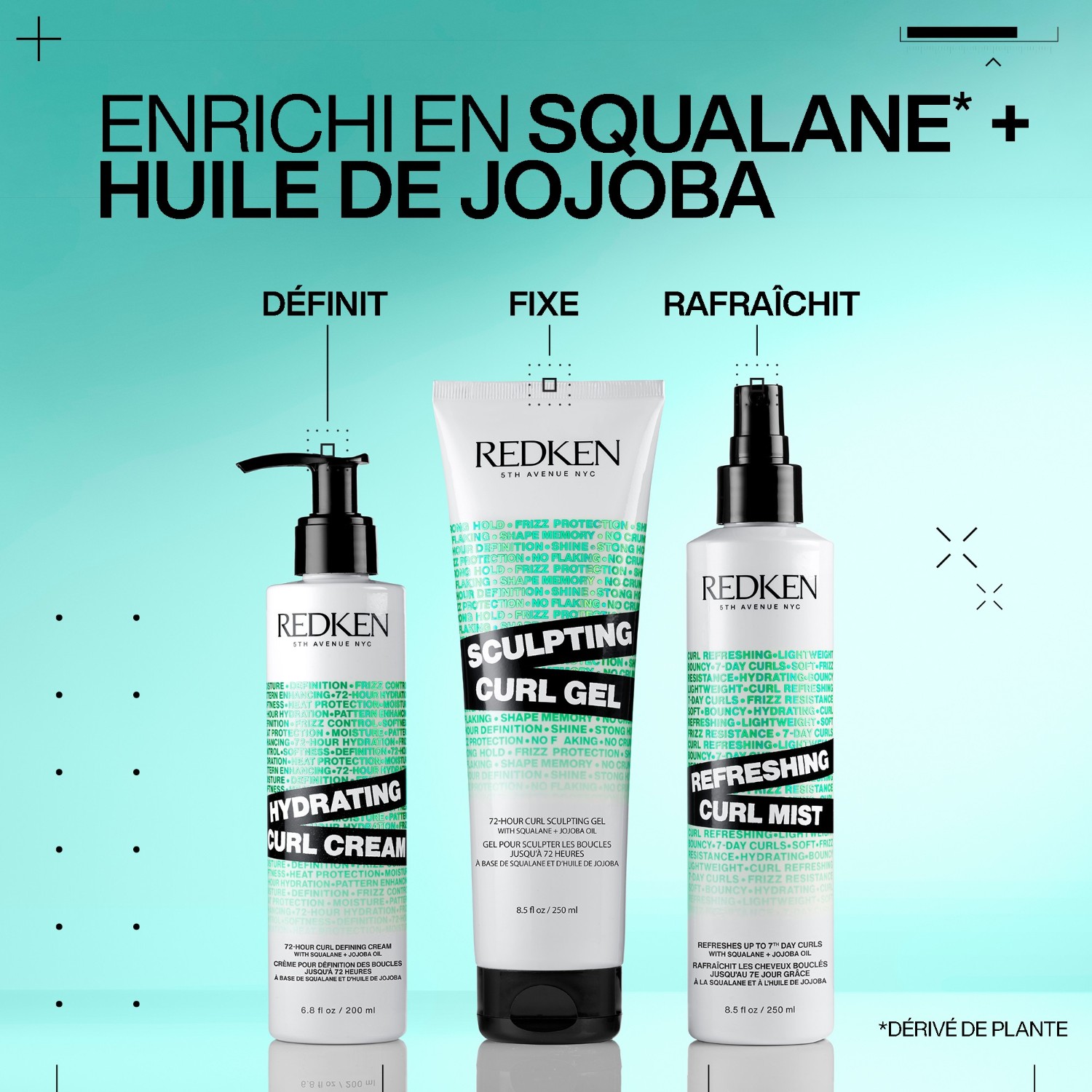 Redken Brume rafraîchissante pour les boucles