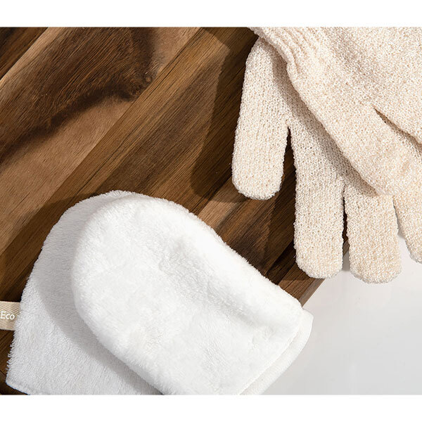 So Eco Peelinghandschuhe und Gesichtspeeling-Pads