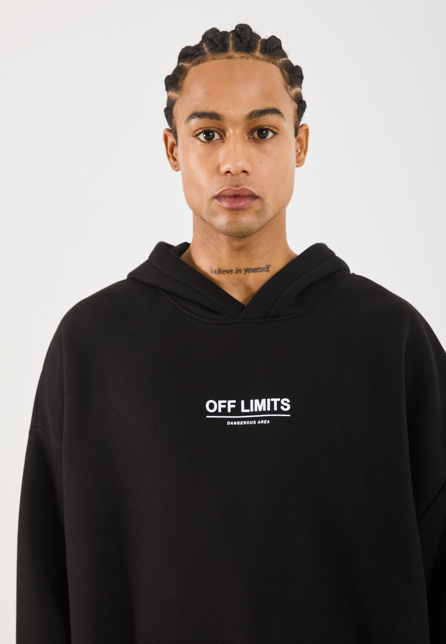 HOODIE UNISEX - Mikina - black