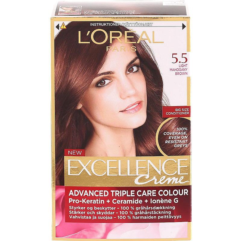 Coloration L'Oréal 5.5 Châtain clair acajou
