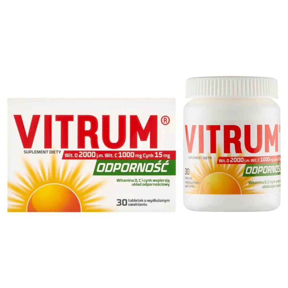 Vitrum Odporność, 30 Tabletek