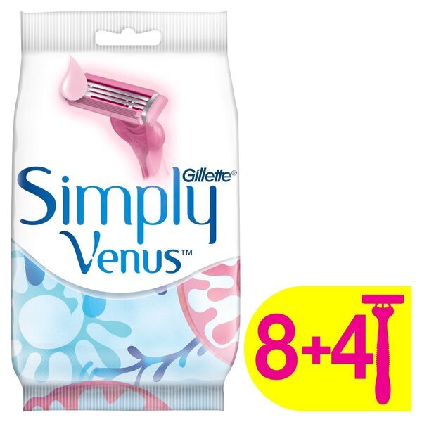 Gillette Simply Venus 3 britvice za jednokratnu upotrebu 12 komada