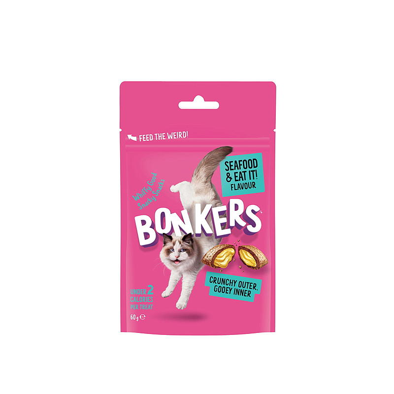 Nood Kattsnacks 60 g Fisk- och skaldjursnudlar