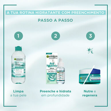 Garnier SkinActive Aloe Hyaluronic Acid Fuktighetsgivende Ansiktsserum med Aloe Vera 30 ml