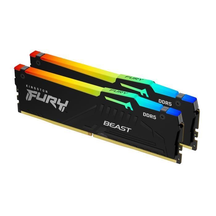 Arbeitsspeicher (RAM) - KINGSTON - FURY Beast - 32 GB (2 x 16 GB) - DDR5 - 5600 MHz CL40