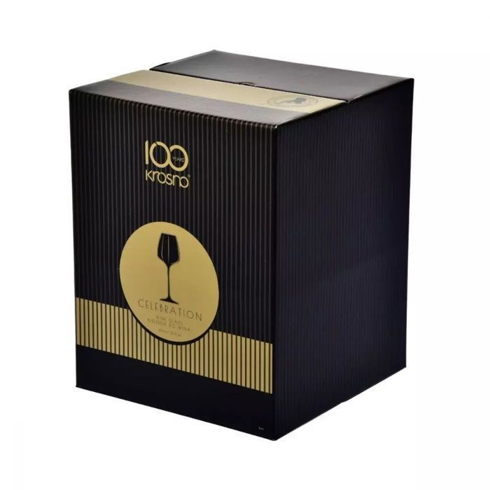Set di 4 bicchieri da vino bianco KROSNO Celebration, 610 ml, realizzati a mano.