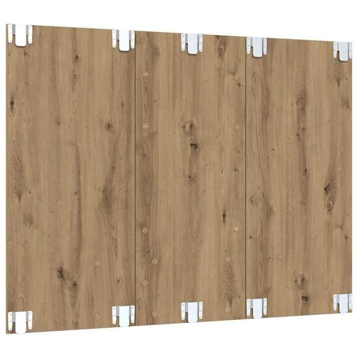 (TIL SALG) Vægmonteret TV-skab - Vægdesign - Højskab/Hi-Fi-enhed - Håndlavet eg 120x23,5x90 cm EU704344
