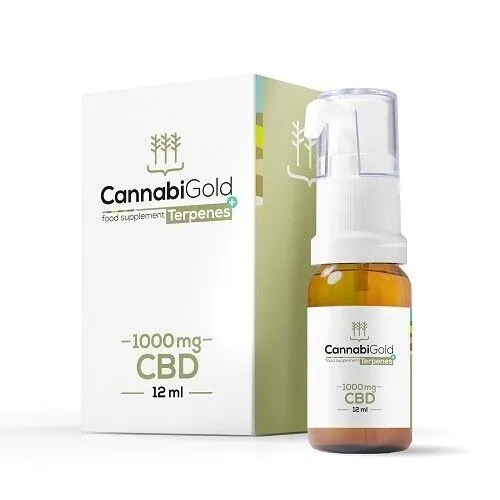 CannabiGold Terpenes+ 1000 mg CBD 12 ml