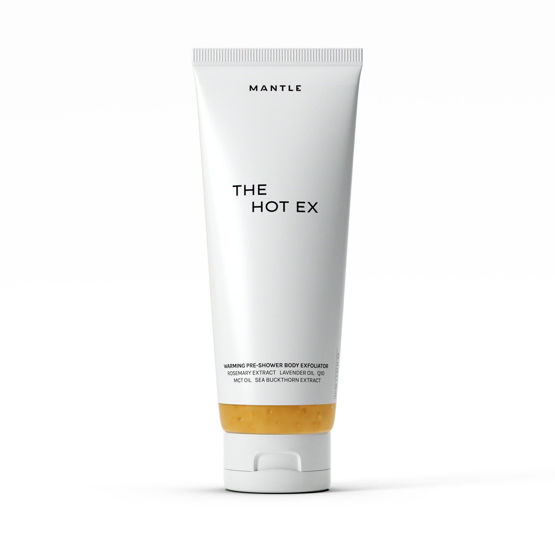 The Hot Ex – Exfoliant corporal încălzitor înainte de duș 150 ml - MANTLE