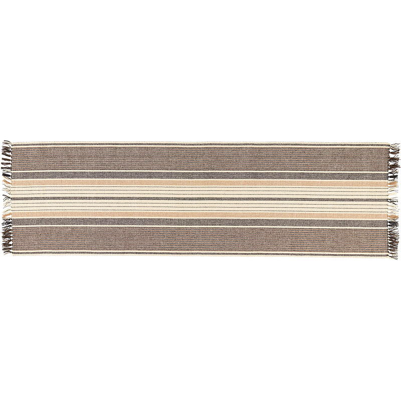 Home Runner 35x120 cm med multifarvet frynse