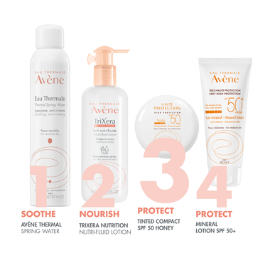 Avène Sun Care Tinted Compact Honey SPF50 Mineral Compact solkrem, honningfarge, 10 g