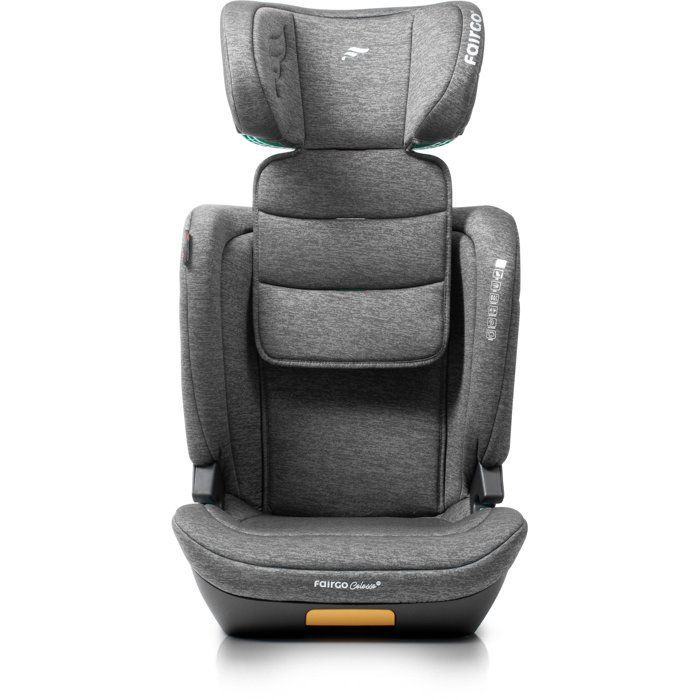 Silla de coche BABYAUTO Colosso - Grupo 2/3 - I-Size - 100/150 cm - Isofix - 11 posiciones de altura del reposacabezas - Gris