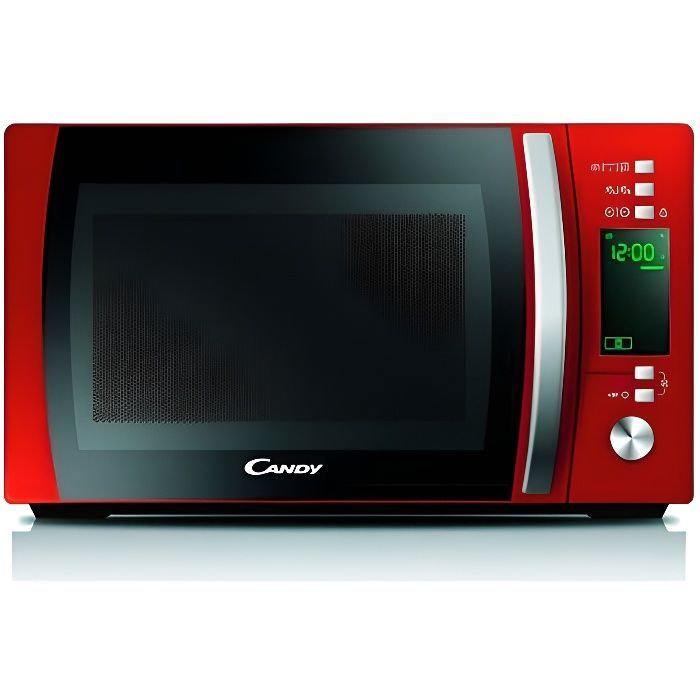 CANDY CMXG20DR - Micro-ondes Gril -  20L - 1000W - Rouge - Pose libre