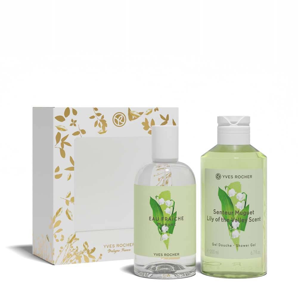 Conjunto de Presente Aromático - Água Fresca de Lírio do Vale