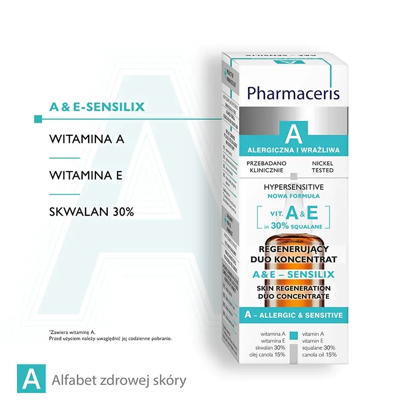 Pharmaceris A E-Sensilix Koncentrat z witaminą E