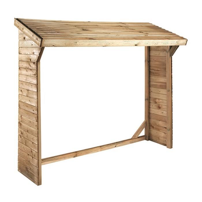 Leñera de madera tratada OLBIA - Cerland