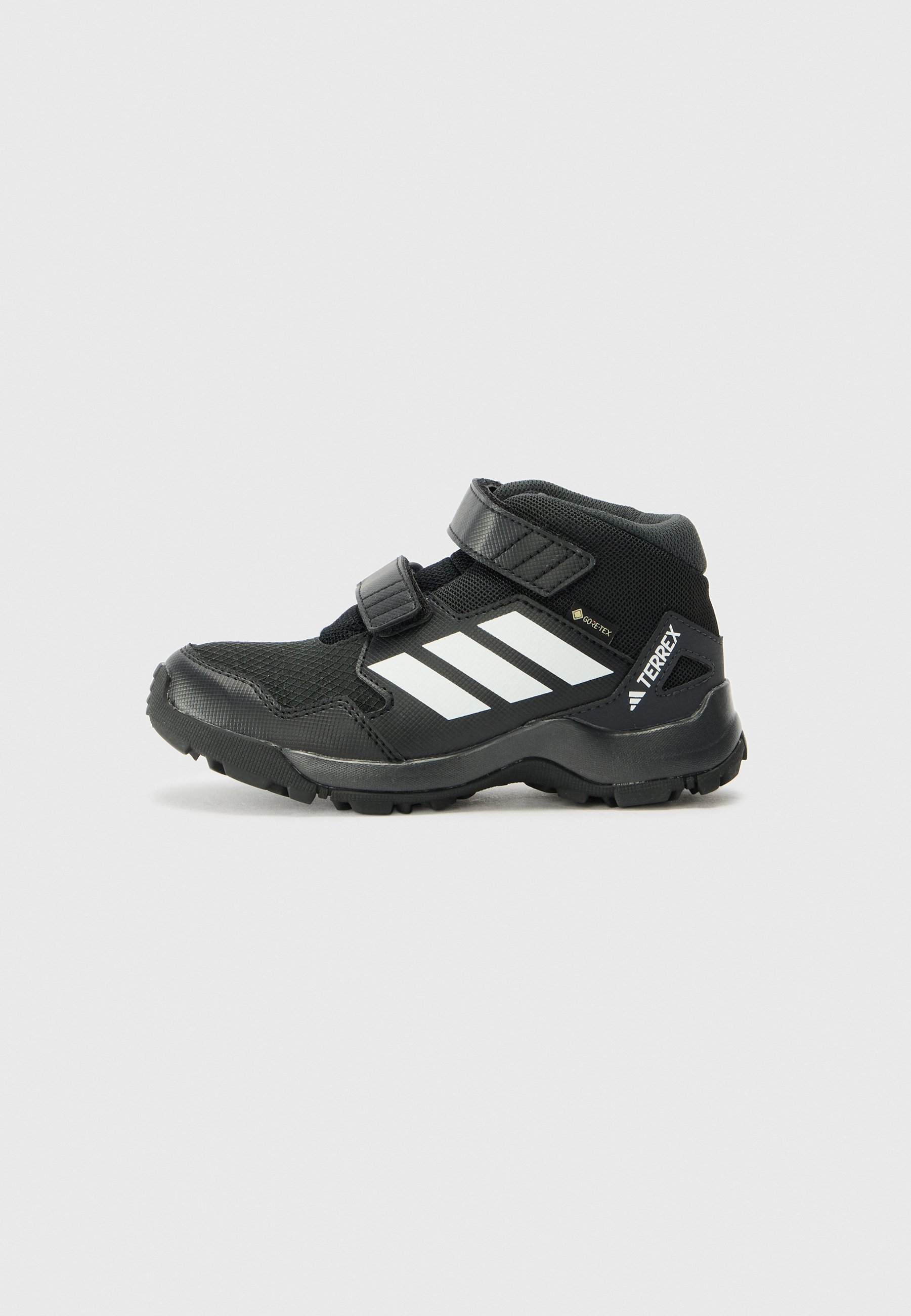 Adidas Terrex TERREX SKYCHASER MID UNISEXE - Chaussures de marche - noir/blanc/orange semi-résistant