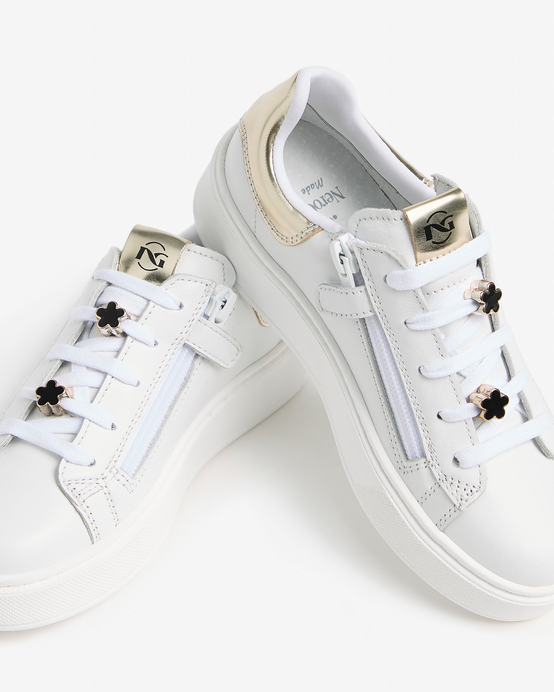  Teenager-Sneaker für Mädchen aus Leder und Funktionsmaterial