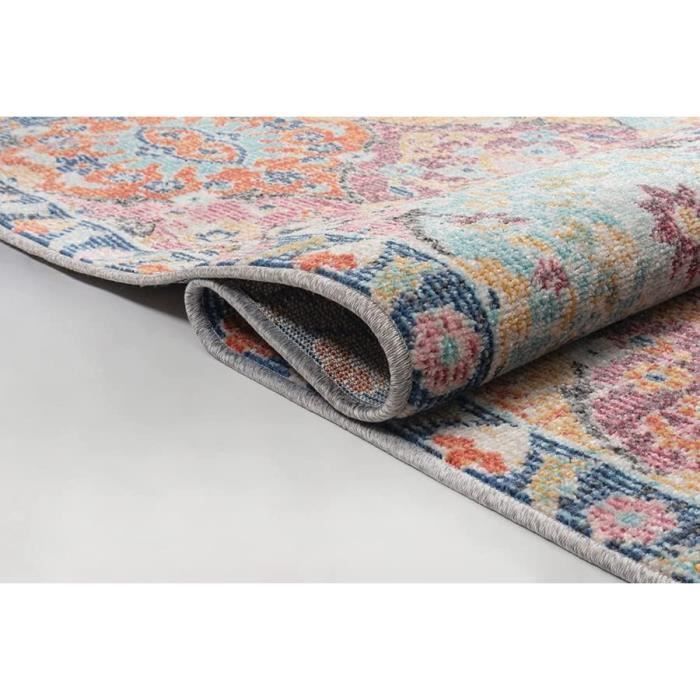 Utomhusmatta - THE CARPET - Palma - Väderbeständig - Flerfärgad - 80x300 cm