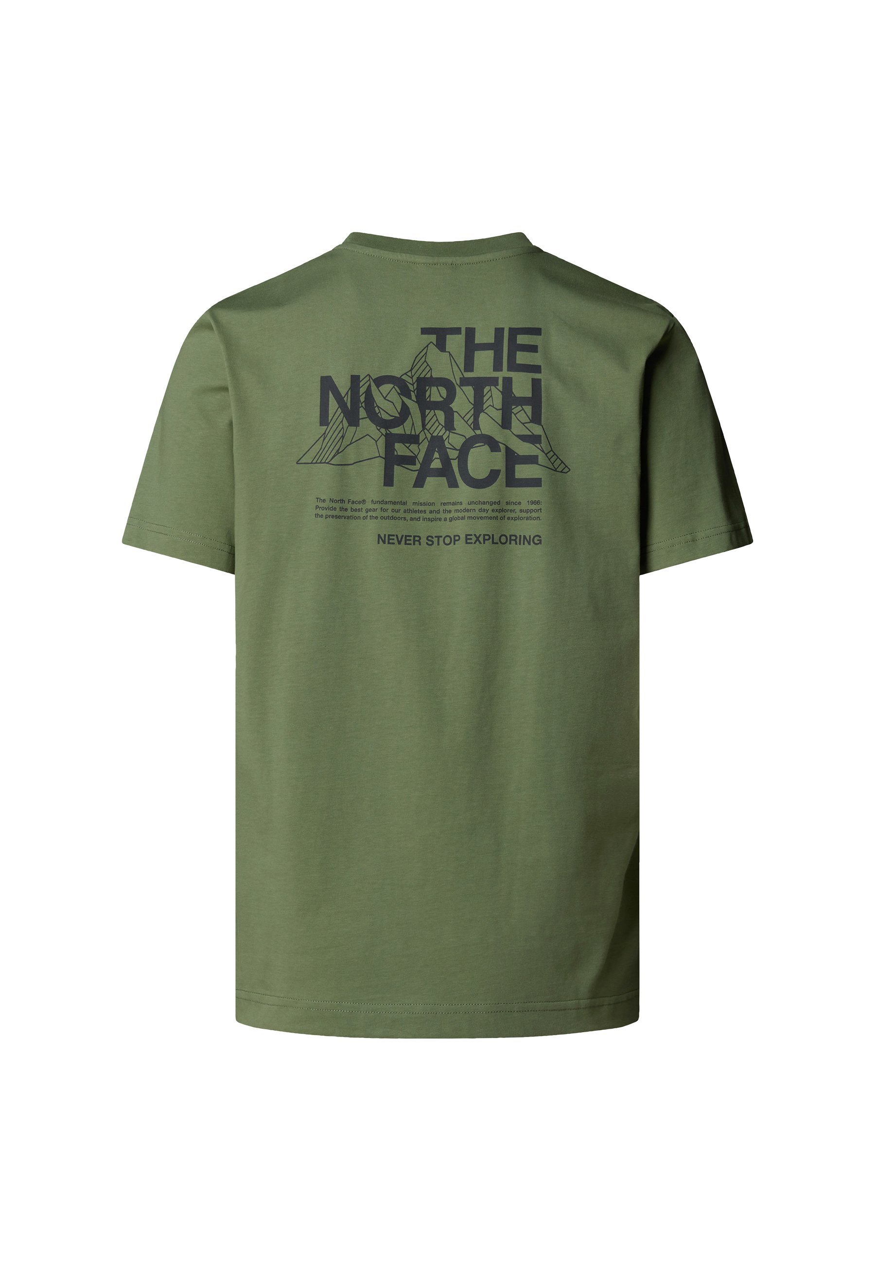 De North Face T-shirts met print