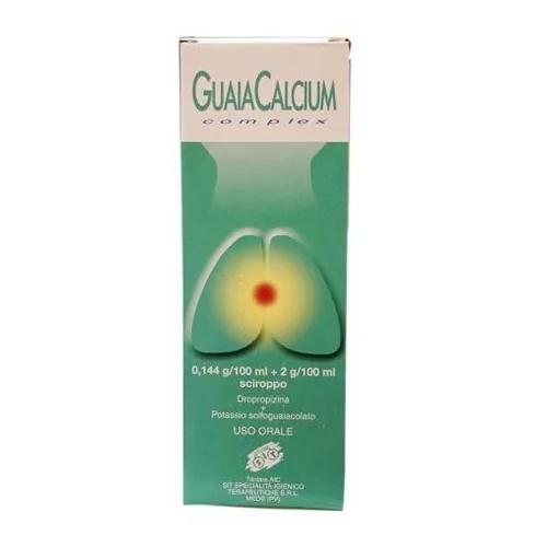 SIT Guaiacalcium Complex Jarabe Dropropizina 200 ml Sedante para la tos