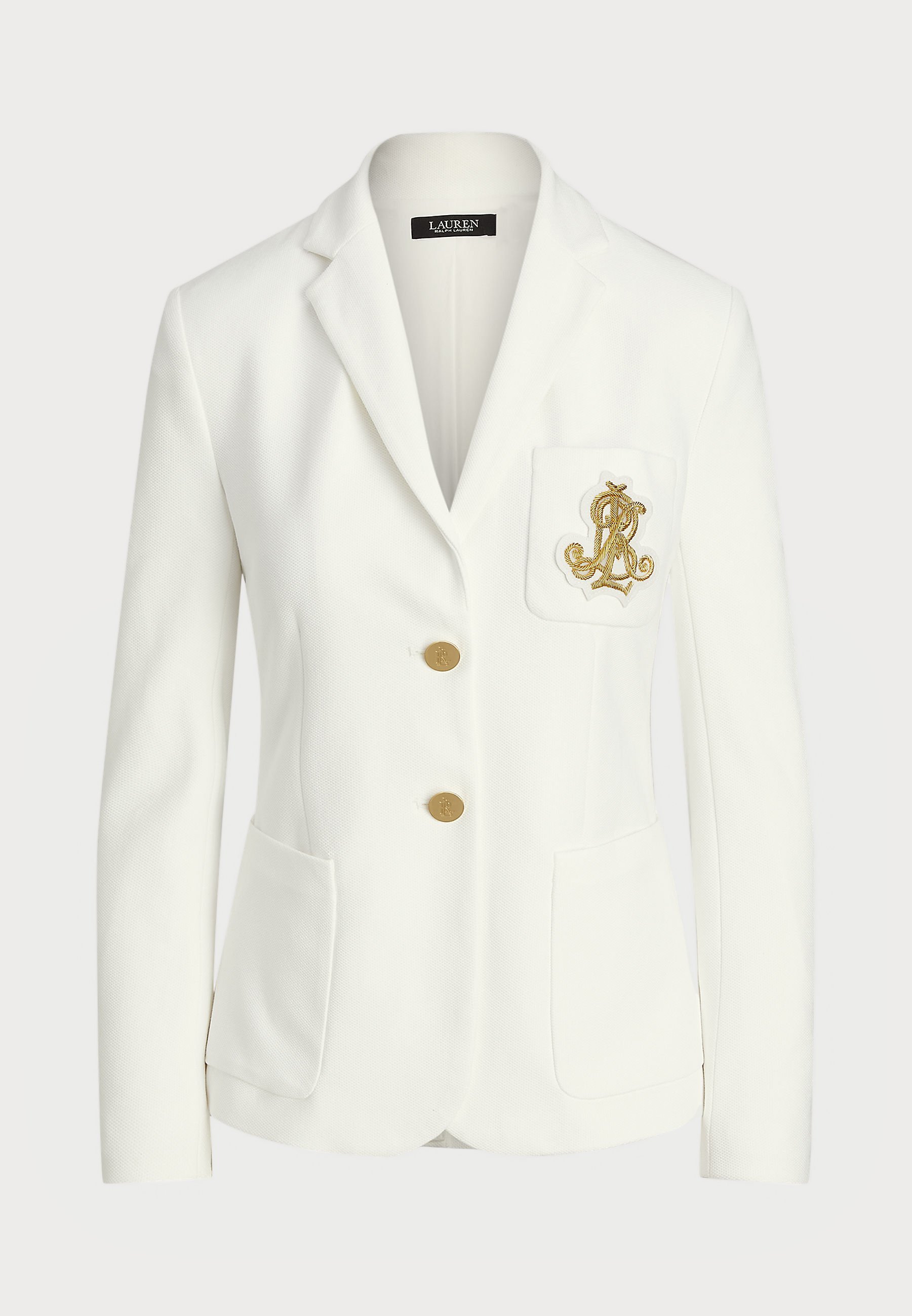 Lauren Ralph Lauren BULLION JACQUARD BLAZER - Sako - bílá