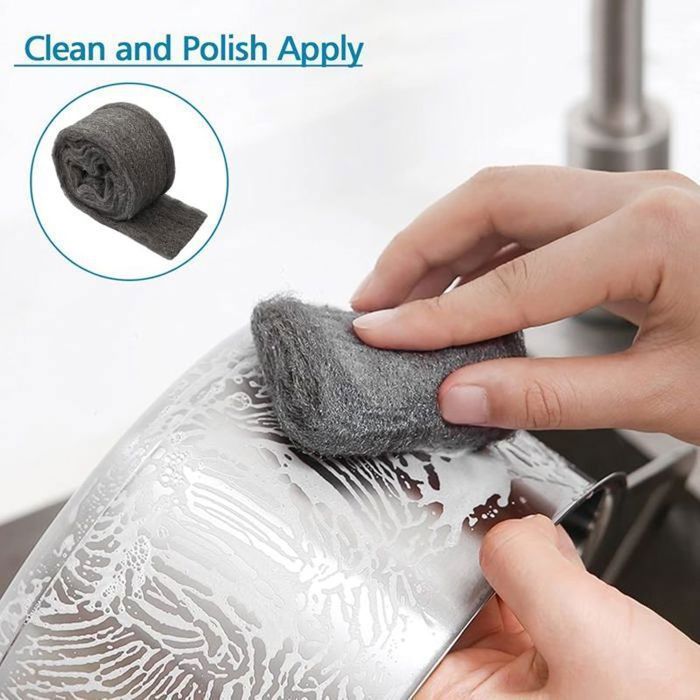Steel Wool - OTHERWISE - Pack of 2 - 0000 Steel Wool - Rodent Protection - High Quality