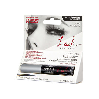 Kiss Lash Couture Glue mustat irtoripset 1 kpl 1 kpl