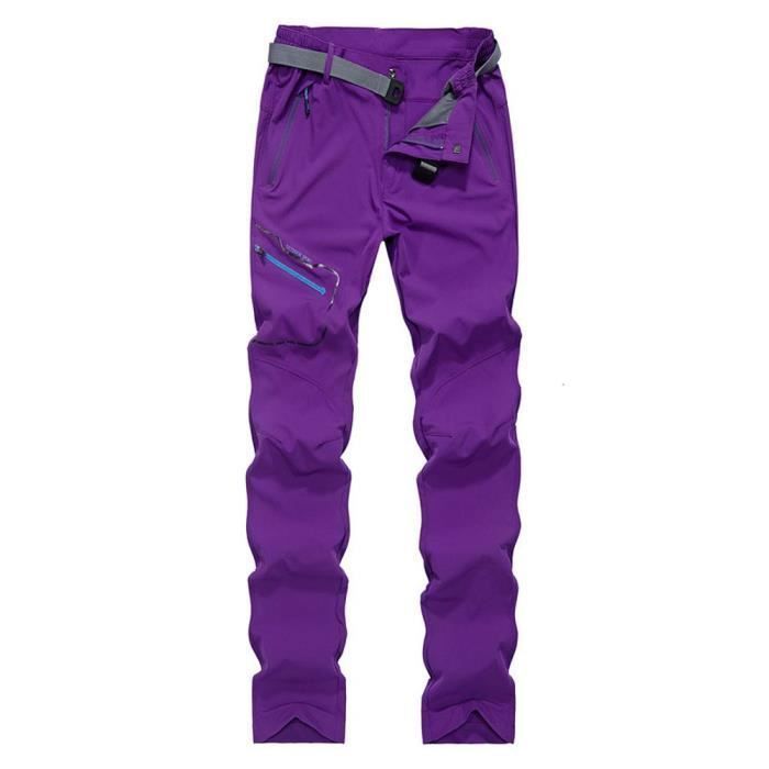 Pantalones de senderismo para mujer - Para exteriores - Impermeables - De secado rápido - Transpirables