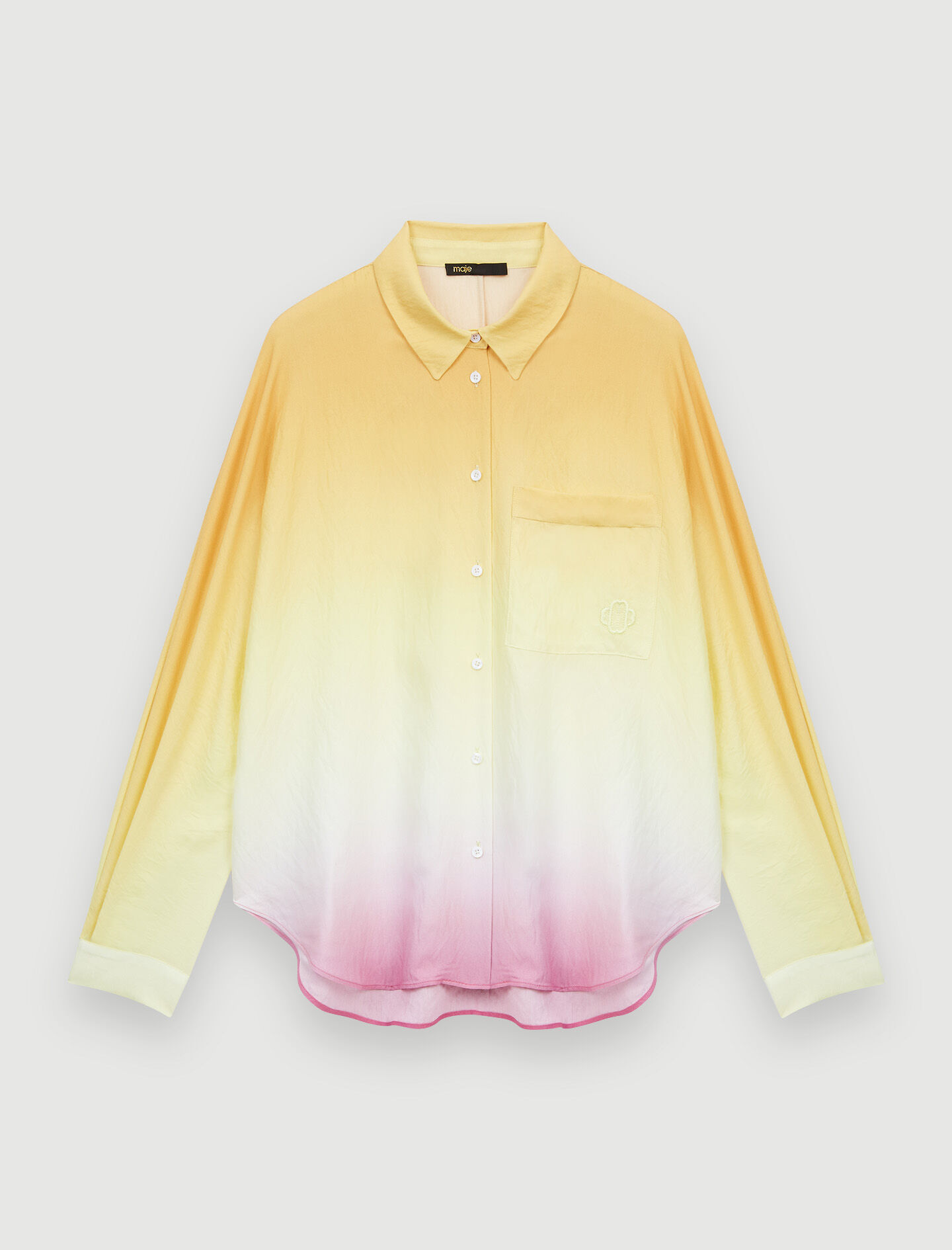 Tie-dye shirt - Geel