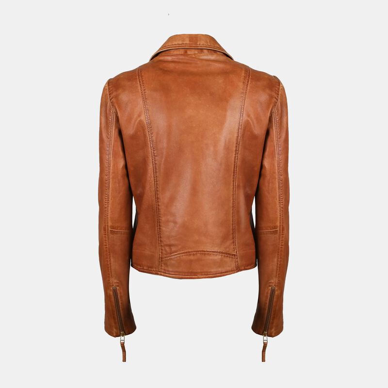 Biker da donna in pelle
