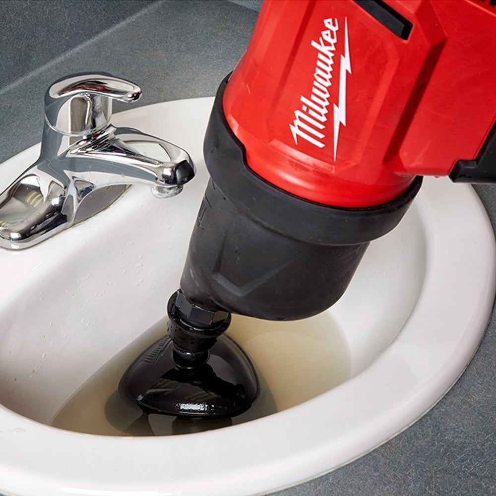 MILWAUKEE 12V Airsnake, Druckluft-Ablaufreinigungspistole, M12DCAG-0 Aufsatz