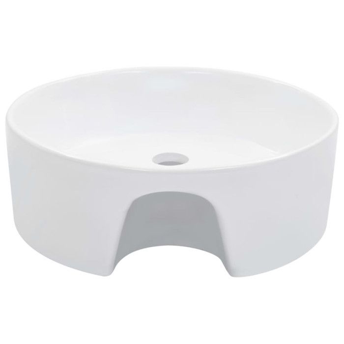 Lavabo vidaXL con rebosadero, lavabo de encimera, fregadero de baño, cuarto de ducha, cabina de inodoro, hogar 143911