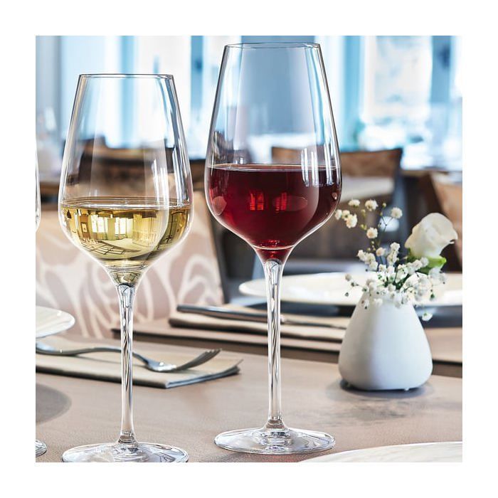 6 Sublym Weingläser (35 cl) – Chef & Sommelier – Ultra-elegantes Kristallglas in Profiqualität