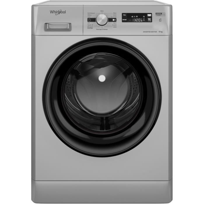 WHIRLPOOL FFS9269SBFR porthole washing machine - 9 kg - Induction - 60 cm - 1200 rpm - Silver