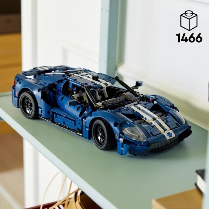 LEGO® Technic 42154 Ford GT 2022, Modelbil til Voksne, Skala 1:12, Avanceret Niveau