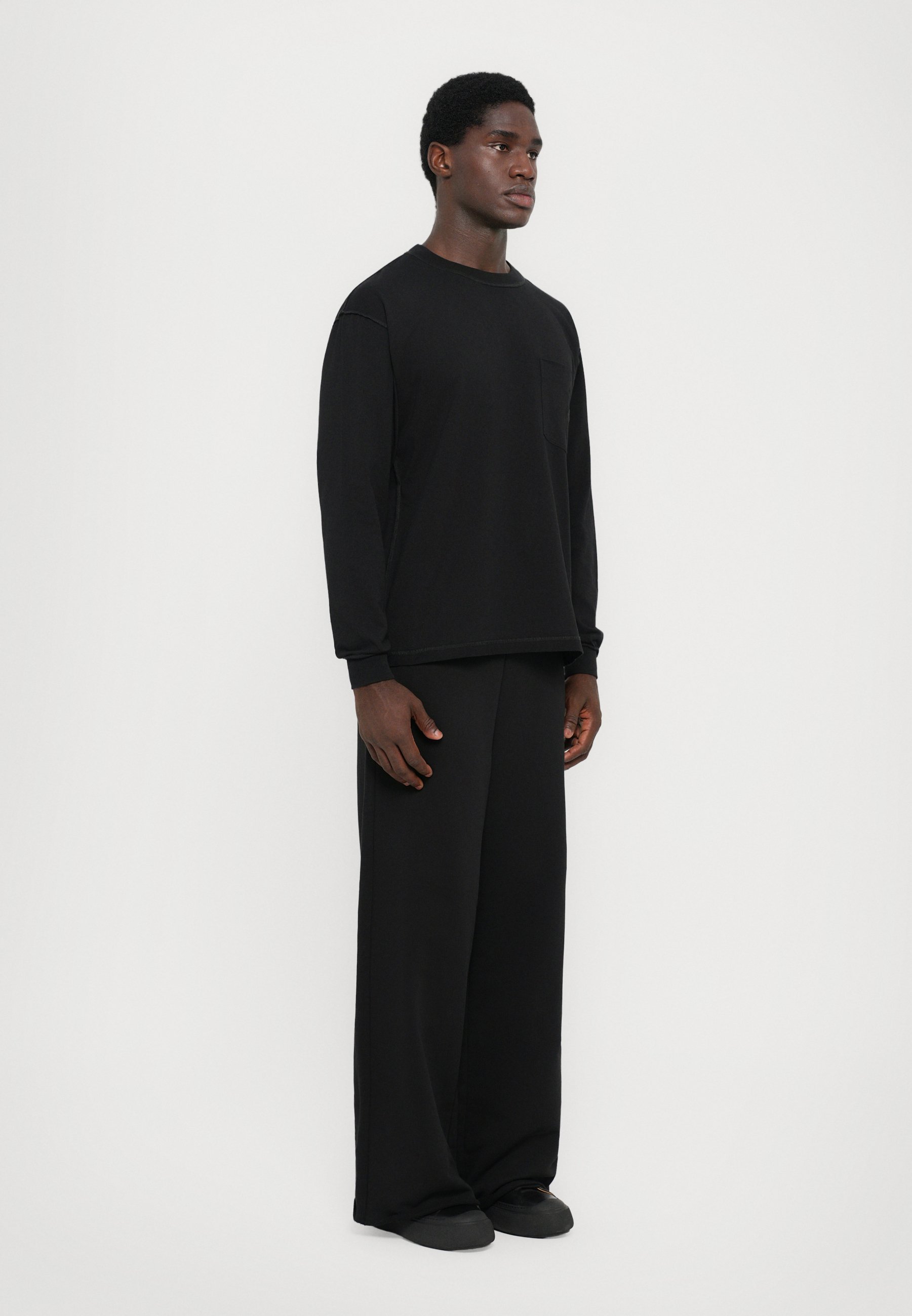 MM6 Maison Margiela LANGÄRMLIGES TOP - Schwarz