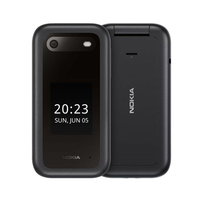 Mobile - NOKIA - 2660 Flip - Noir - Écran 2,8'' VGA - Bluetooth 4.2 - 4G