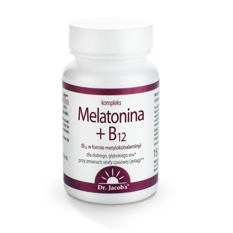 Dr. Jacob's Melatonin + B12