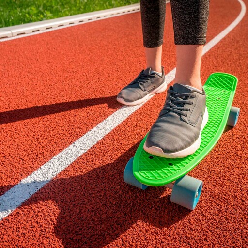  Skateboard en PVC CBgames avec roues 55 cm