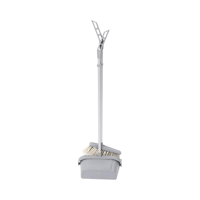 Set spazzatrice elettrica con raccoglitore e manico lungo