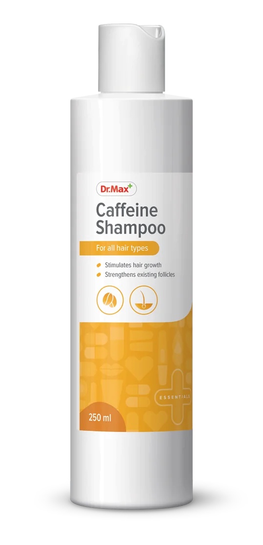 Shampoing à la caféine DR. MAX 250 ml Pour tous types de cheveux