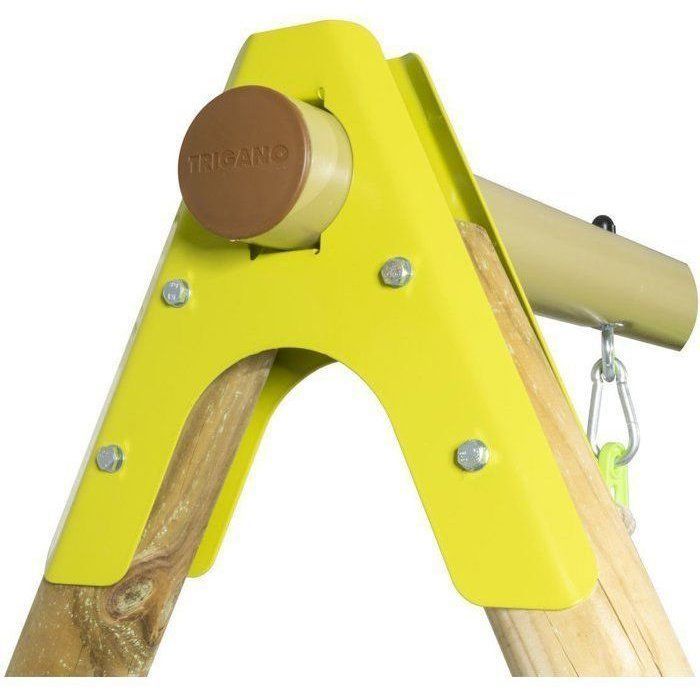 TRIGANO Techwood ARROBA Wooden Play Area with Metal Beam 2.30m - 4 Children